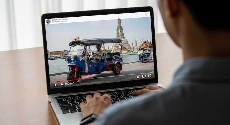 タイからおすすめのVPNを繋いでみている様子