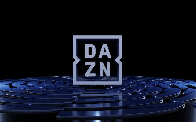 VPNを使って海外版DAZNを安く視聴している画面