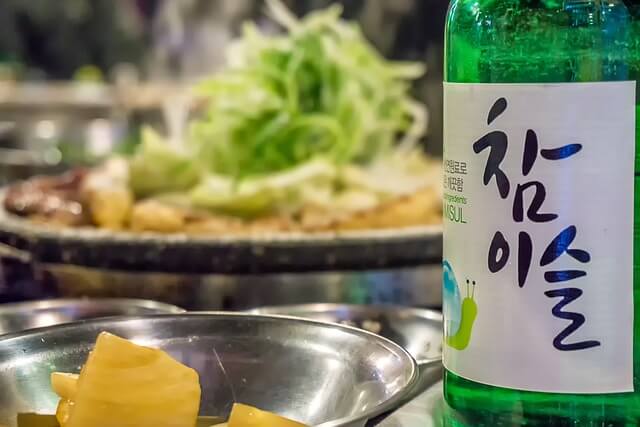 韓国のお酒チャミスル