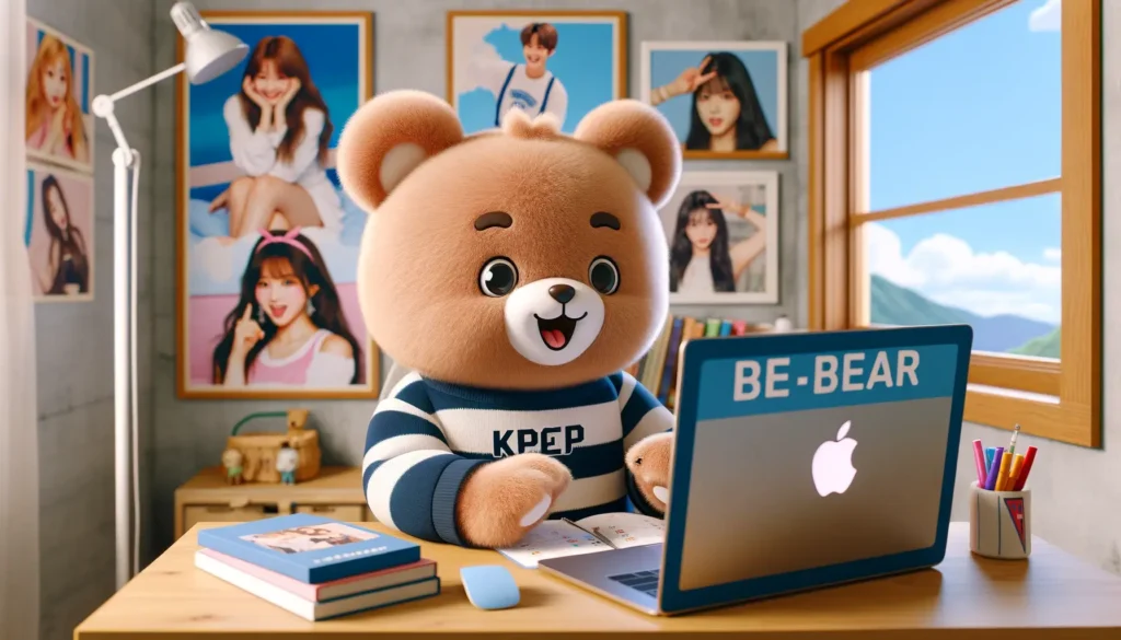 K-TOP韓国語教室のオンラインレッスンを楽しんでいる様子