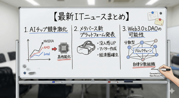 NanoBananaProの活用事例。情報のホワイトボード化