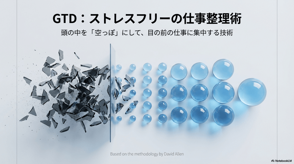 GTDタスク管理メソッドのイメージ