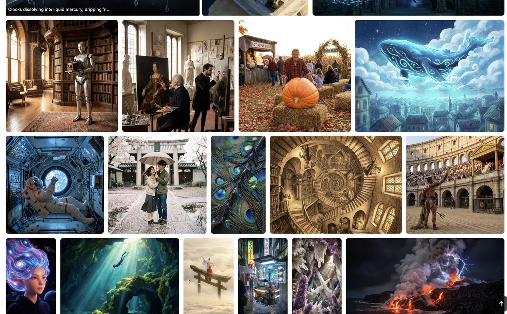 Genspark AIの画像生成で選べるモデル例のスクリーンショット