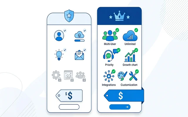 SpeaklyとGenspark AIの料金プラン比較表のイメージ画像